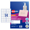 Avery Inkjet J8563 14UP Pack of 10 Box of 5