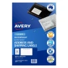 Avery Label L7212 Weterproof 21UP Box of 5