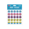 Avery Merit Sticker Caption2 Round Permanent Box of 12