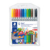 Staedtler Double Fibre Pen Assorted Wlt12