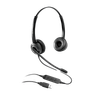 Grandstream GUV3000 Dual Ear USB Headset, Noise Canceling Microphone, HD Audio, 2m USB Cable, Suits Teams, Zoom, 3CX, Inline Controls