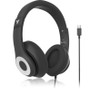 Verbatim Audio Headphone Classic Type C - Black, Clear Sound, Comfort, Robust Construction, Easy modern connection. Headset. Office & School 2025