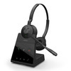 Jabra Engage 65 SE Stereo wireless headsets Up to 150 meters DECT wireless range, Talk-time Up to 13 hours, Busylight Advanced noise cancel