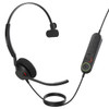 Jabra Engage 40 (Inline Link) UC Mono USB-C/A Corded Headsets, Lightweight & sturdy, Double the mic, Busylight, Hearing Protection Audio Quality