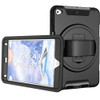USP Rugged Samsung Galaxy A11+/Tab A9+ (11') Case Black - Built-in-Kickstand, Adjustable Hand Strap, Shoulder Strap, DropProof, 3 Year Warranty