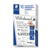 Staedtler Compact WhiteBoard Marker Black Box 10