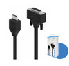 8ware Pro Series HDMI to DVI cable Male to Male Nickel plated high performance 30AWG OD6.0 Copper PVC TPE (Retail package)