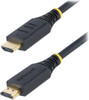 StarTech HDMI2-CABLE-4K60-50C, 50cm Premium Certified High Speed HDMI Cable, 4K 60Hz/1440p 144Hz, 18Gbps, UHD HDMI 2.0 Cord, TPE Jacket, Lifetime Warranty