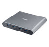 Aten 2-Port 4K DisplayPort USB-C KVM Dock Switch with Power Pass-through,