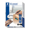 Staedtler Permanent Marker Bulletlet Black Box 10