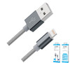 8Ware Premium 1m Apple Certified USB Lightning Data Sync Fast Charging Cable for iPhone X XS XR Max 8 7 6 iPad Air Mini iPod Retail Pack