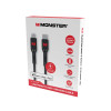 Monster 1.2M Lightning to USB-C Cable Black
