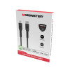 Monster 2M Lightning to USB-C Thermo Plastic Elastometer Cable Black
