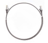8ware CAT6 Ultra Thin Slim Cable 2m / 200cm - Grey Color Premium RJ45 Ethernet Network LAN UTP Patch Cord 26AWG for Data