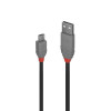 Lindy .5m USB2 A-Micro-B Aluminium