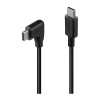 Lindy 1m USB 2.0 Type C Cable, 90deg Right Angle