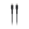 Monster 1.2M USB-C to USB-C Thermo Plastic Elastometer Cable Black