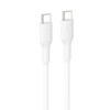 Belkin BoostChargee USB-C TO USB-C 60W 2.0, PCR Cable, 1M, White (CAB023fq1MWH), iPhone ,iPad,Samsung Galaxy, USB - IF Certified, 2 Years Warranty