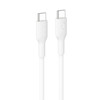 Belkin BoostCharge USB-C to USB-C Cable (0.15M) - White (CAB023fq0MWH), 3A/60W, 480Mbps, 300K+ Bends,  Apple iPhone ,USB-IF Certified,2 Years Warranty