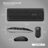 Incase Designed by Microsoft Desktop 850 Wireless Keyboard And Mouse Black [PY9-00018]