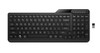 HP 475 Dual-Mode Wireless Keyboard Bluetooth 5.3 Up to 24M Battery life USB Type-A port Multi-OS Device Unifying Dongle Slim full numpad Black