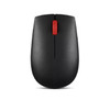 Lenovo ThinkPad Essentials Compact Wireless Mouse - 2.4 GHz Wireless via Nano USB, 1000 DPI, Optical sensor, Supported PC with USB port