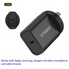 OtterBox 20W USB-C (Type I) PD Fast Wall Charger - Black (78-81350), Compact, Drop Tested,Safe & Smart Charging,Best for Apple,Samsung & USB-C Devices