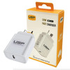 USP 20W USB-C PD Fast Wall Charger White - Extremely Compact Plug Makes It Ideal for Home, Office and Travel