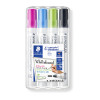 Staedtler WhiteBoard Marker 351 Bulletl Bright Wallet 4