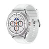 Samsung Galaxy Watch8 Classic Bluetooth + 4G (46mm) - White(SM-L505FZWAXSA), 1.3',Super AMOLED,1.6GHz,2GB/64GB,Bluetooth v5.3,445mAh,2 Years Warranty