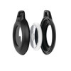 Belkin Waterproof Secure Holder with Key Ring for AirTag (Pack of 2) - Black(MSC014btBK),IPXB Waterproof,Convenient Twist Lock Design,2 Years Warranty