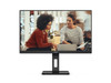AOC 27' IPS, 4ms, FHD, Adaptive Sync, Border less, Height Adjustable Stand, VESA 100X100m, Speakers  HDMI, DP, VGA Office Monitor