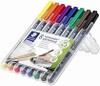 Staedtler Lumocolor Non-permanent Fine Assorted Wallet of 8