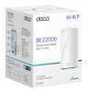 TP-Link Deco BE85(1-pack) BE22000 Tri-Band Whole Home Mesh Wi-Fi 7 System (WIFI7)