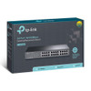 TP-Link TL-SF1024D 24-Port 10/100Mbps Rackmount Unmanaged Switch energy-efficient Supports MAC 13-inch Desktop steel case 4.8 Gbps Switching Cap