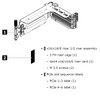 Lenovo ThinkSystem SR650 V2/SR665 x16/x16/E PCIe G4 Riser 1/2 Option Kit v2