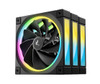 DeepCool FL12R 120mm (3-Pack) Unique Addressable RGB  High Performance Fans,  Low Noise, 4-pin PWM, Fluid Dynamic Bearing