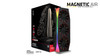 XFX Mercury AMD Radeon RX 9070XT OC Magnetic Air Edition with RGB 16GB GDDR6, HDMI 3xDP, AMD RDNA™ 4 (97TMARGB9)
