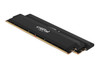 Crucial Pro 64GB (2x32GB) DDR5 UDIMM 6400MHz CL40 Black Heat Spreader Support Intel XMP AMD Ryzen for Desktop PC Gaming Memory
