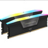 Corsair Vengeance RGB 16GB (2x8GB) DDR5 DRAM 5200MT/s CL40 Memory Kit — Black