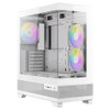 Antec CX700 ARGB White, ATX, USB 3.0 and Type-C 3.2 Gen 2,  Tool Free Panels, Vertical Cooling, 3x 120mm ARGB Fans, Gaming Case