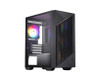 MSI PRO FORGE M050A Mini-Tower, mATX/ITX, GPU 300mm, CPU 160mm, PSU 170mm, 4 slots, 4×RGB fans, 2×2.5', 2×3.5', 120/240mm top rad, 388×200×423mm