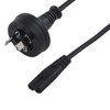 8Ware 2 Pin Core Power Cable 2m AU Plug 240v to IEC C7 figure eight Female Appliance Wall Duty for Notebook AC Adaptor POS OEM ~CBPOW-2C HPL240/8B