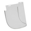 3M VV82 Visor Medium Impact Thermotuff 250x400mm Clear