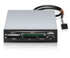 Astrotek 3.5' Internal Card Reader Black All In One USB2.0 Hub CF MS SD Flash Memory Card