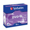 Verbatim DVD+R 16X Jewel 5pk 4.7GB