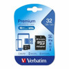 Verbatim 32GB MicroSD SDHC SDXC Class10 UHS-I Memory Card 45MB/s Read 10MB/s Write 300X Read Speed with standard SD adaptor
