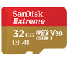 SanDisk Extreme 32GB microSD SDHC V30 U3 C10 A1 UHS-1 100MB/s R 60MB/s W 4x6 SD Adaptor Android Smartphone Action Camera Drones >16GB