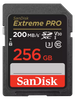 SanDisk 256GB Extreme PRO Memory Card 200MB/s Full HD & 4K UHD Class 30 Speed Shock Proof Temperature Proof Water Proof X-ray Proof Digital Camera