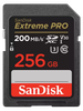 SanDisk 256GB Extreme PRO Memory Card 200MB/s Full HD & 4K UHD Class 30 Speed Shock Proof Temperature Proof Water Proof X-ray Proof Digital Camera